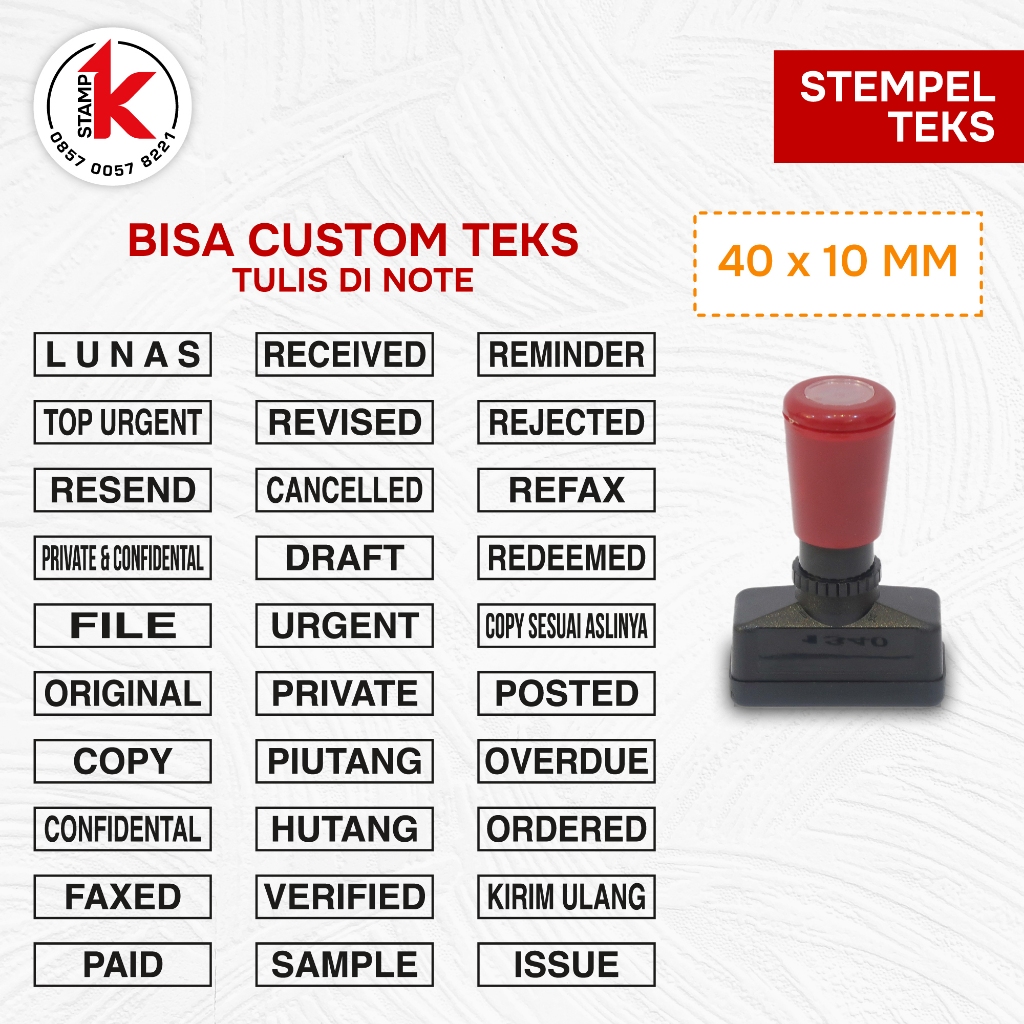 

Stempel TEKS Warna Otomatis Flash