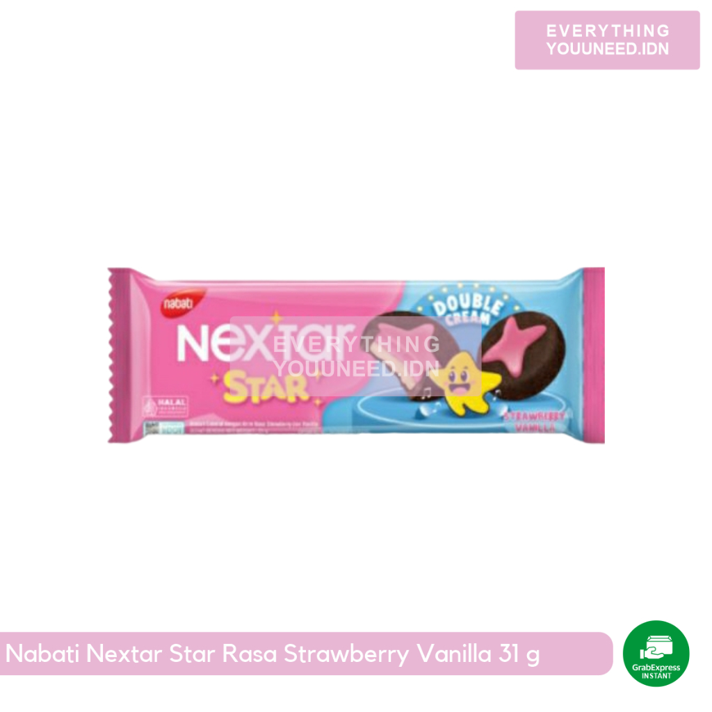 

Nabati Nextar Star Rasa Strawberry Vanilla 31 g