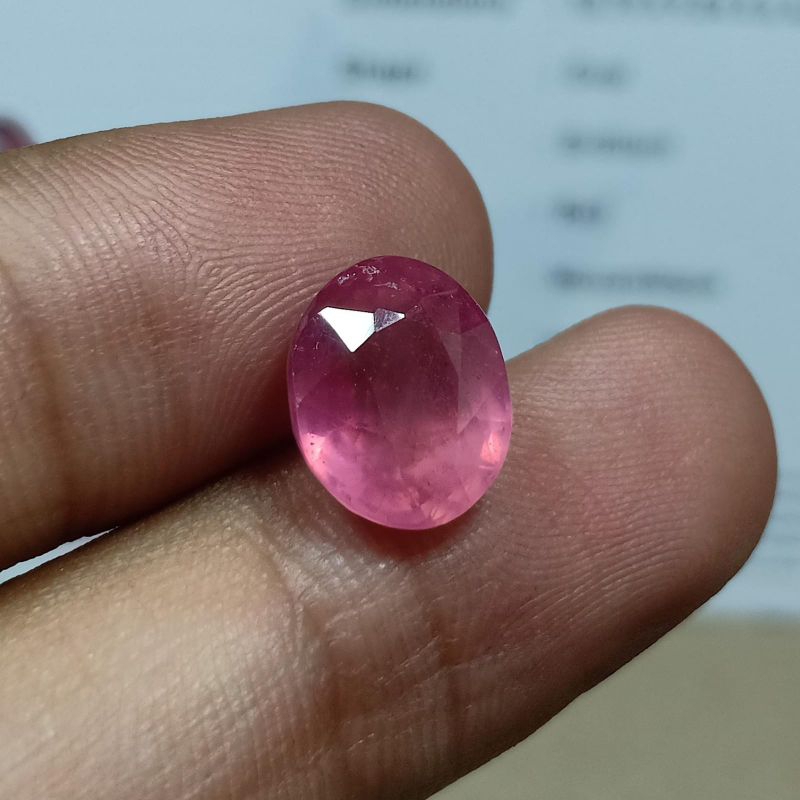 BATU PERMATA RUBY PIEGON ASLI BERSERTIFIKAT