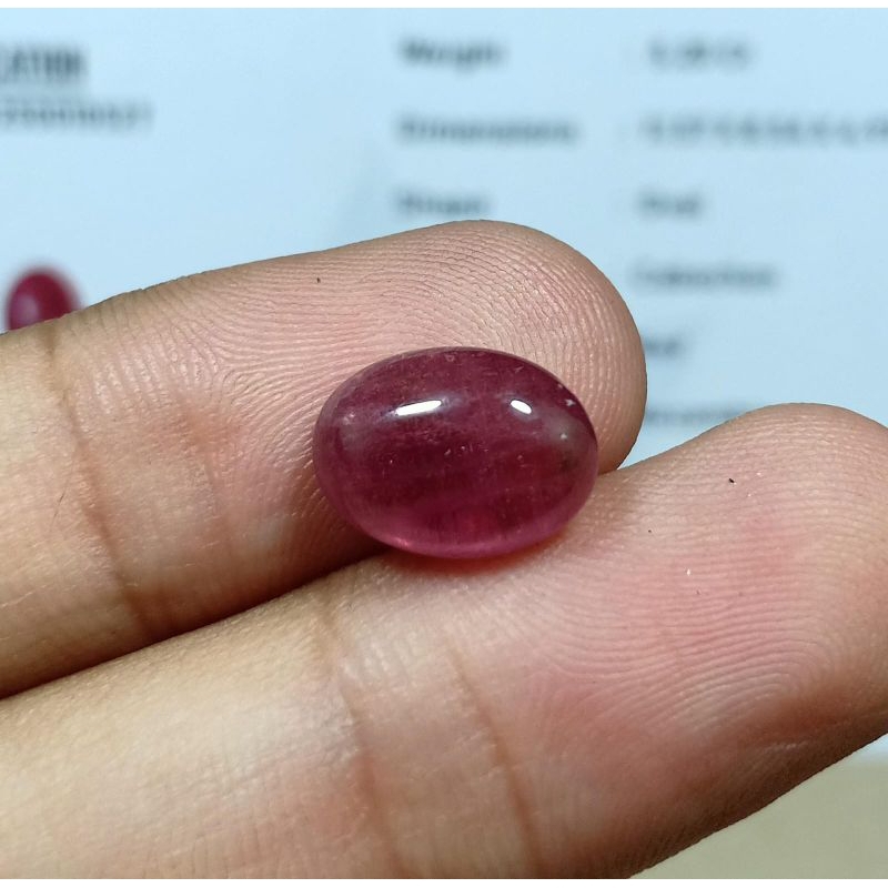PERMATA RUBY PIEGON LENGKAP DENGAN SERTIFIKAT TOP QUALITY