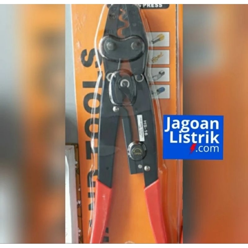 Tang Press Skun / Tang Crimping Pres Skun HS-16 / HD-16 1.25mm - 16mm