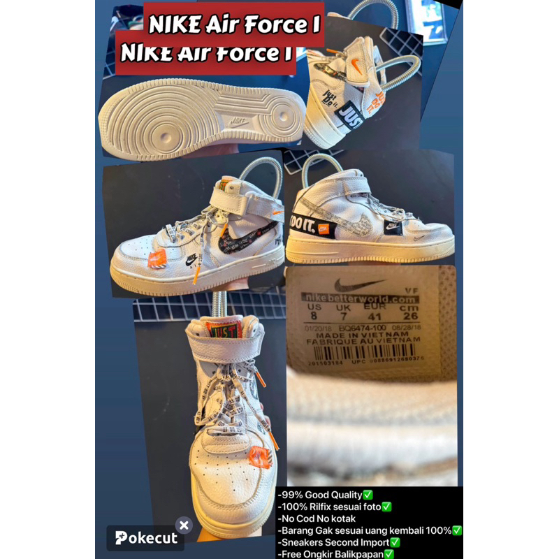 *CashBack50rb *230rb *Harga normal 280rb*SneakersSecondImport*