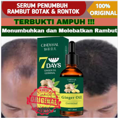 7 Days Clothes Of Skin Ginger Penumbuh Rambut Cepat Serum Anti Botak Penipisan Rontok Hair Growth Ca