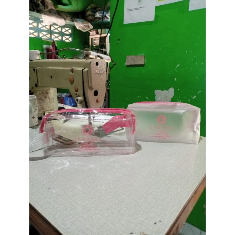 POUCH KOTAK SKINCARE MIKA CANTIK, TEMPAT WADAH KOSMETIK