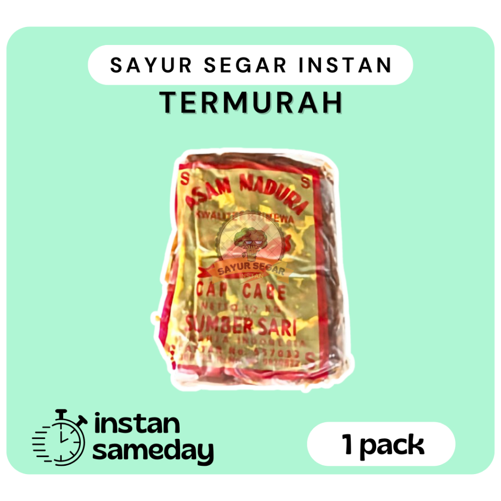 

Asam Madura 250gr - Sayur Segar Instan