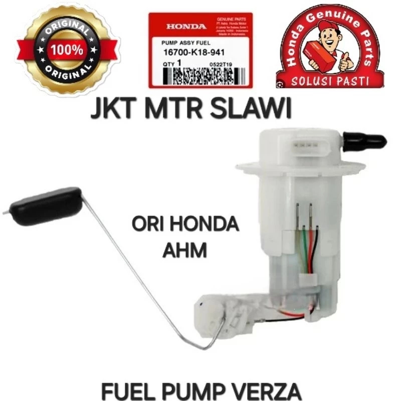 16700 K18 941 Fuel pump fuel unit cb verza 150 asli honda ori honda ahm