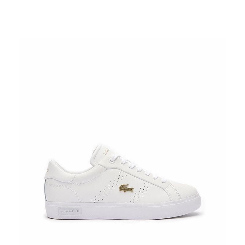 Sepatu Lacoste Powercourt with monograms Sneakers Casual Kets Sneaker Kasual Wanita Cewek Original P
