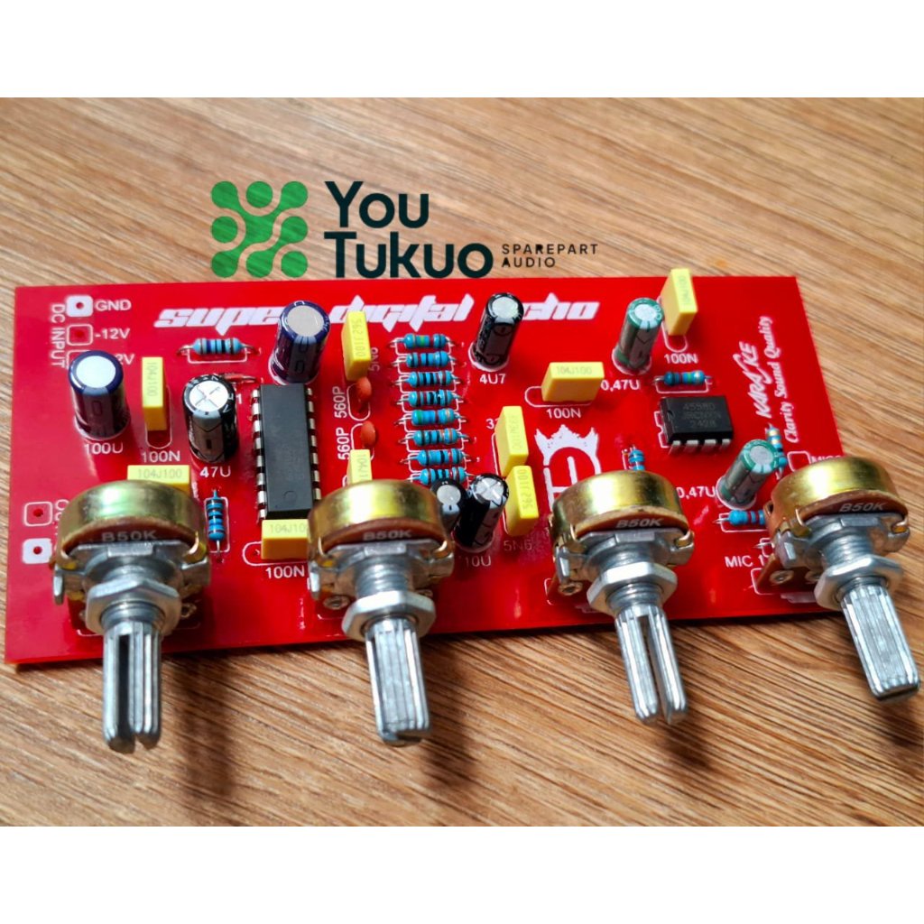 KIT ECHO 2 MIC, ECHO SUPER DIGITAL REVERB