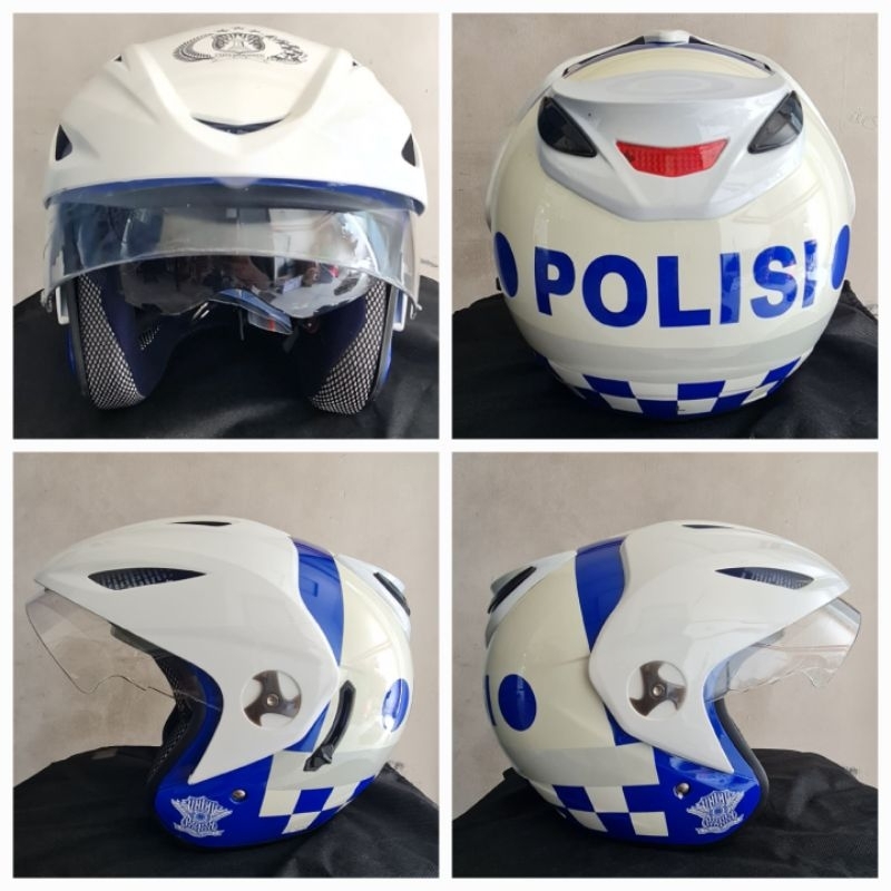 Helm Polisi Polantas Patwal