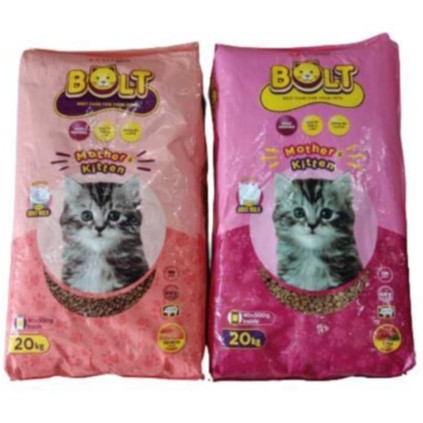 GRAB GOJEK -BOLT CAT MOTHER & KITTEN SALMON & TUNA 20KG - Bolt MOTHER & KITTEN 20 KG