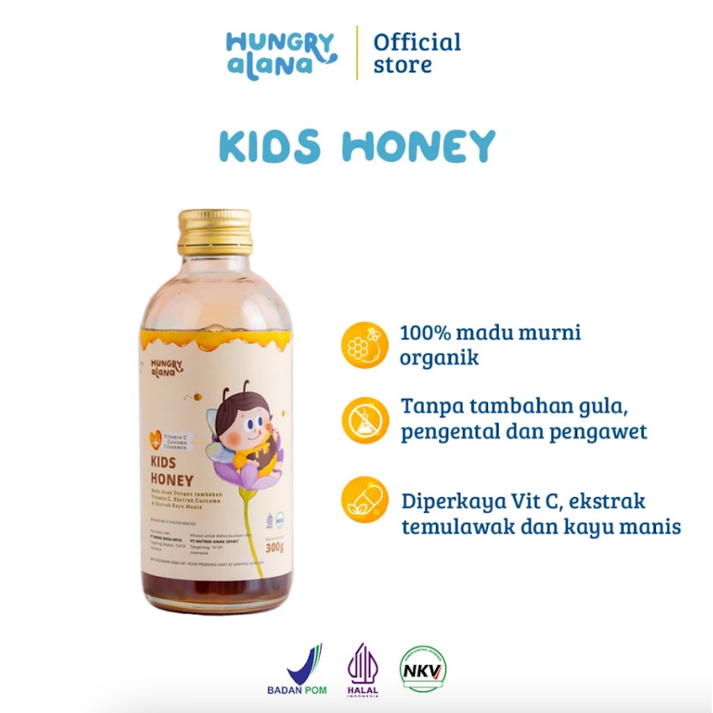 

READY STOCK - Hungry Alana Kids Honey (Madu Anak)