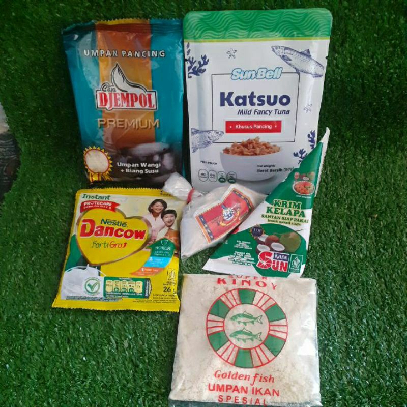 UMPAN PANCING | PAKET UMPAN IKAN MAS TOMBRO KUKUSAN