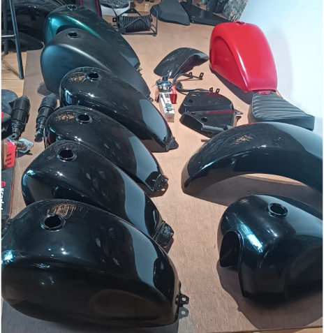 TANGKI BOBBER SPORTER INDIAN BOBBER UNTUK MOTOR KARBU BAHAN GALVANIS