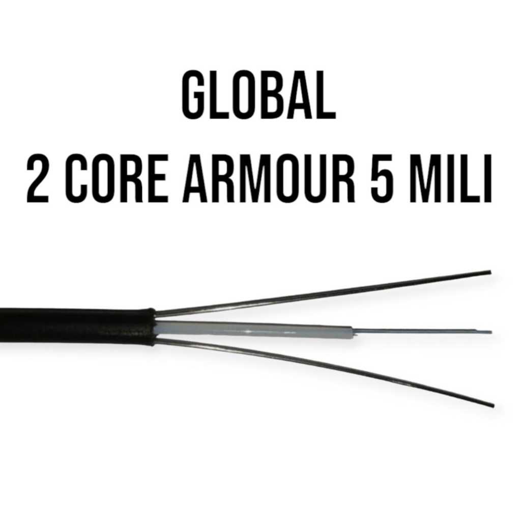 KABEL 2 CORE ARMOURE 5 MILI 2 KM
