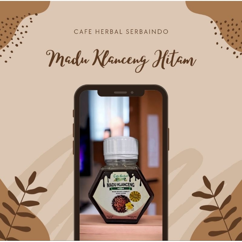 

Cafe Herbal Serbaindo Madu Klanceng Hitam 300gr