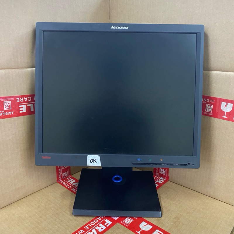 OBRAL MURAH MONITOR LCD LENOVO L1711PC 17INCH KOTAK SQUARE