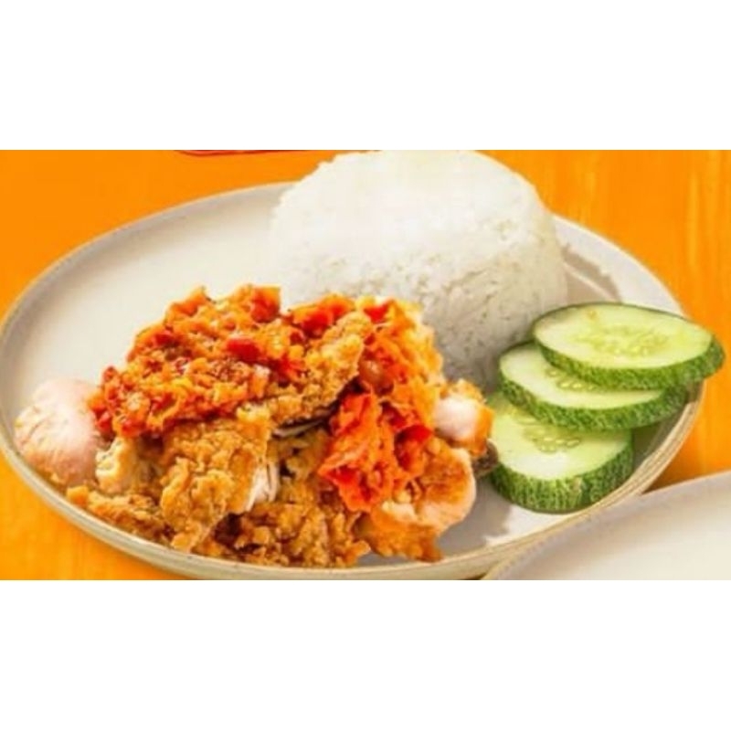 

Ayam Crispy Sambal Korek