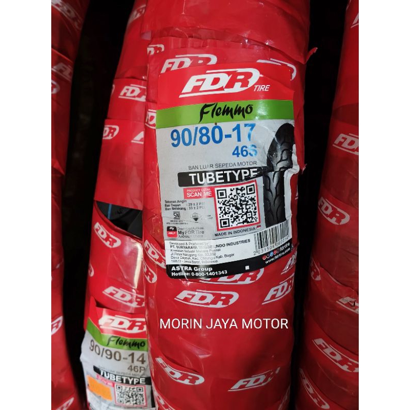 BAN FDR FLEMMO 90/80-17 TUBETYPE