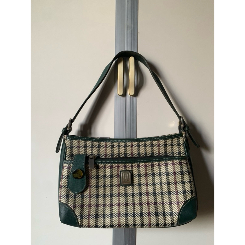 PRELOVED - DAKS GREEN SHOULDER BAG