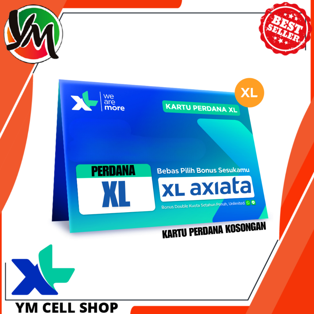 KARTU PERDANA KUOTA XL NASIONAL SEGEL BULANAN DAN MINGGUAN