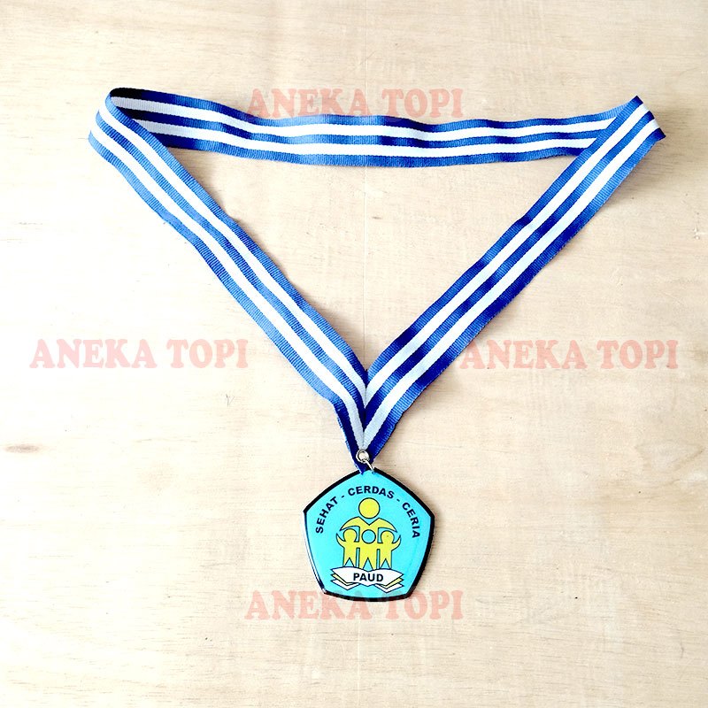 Medali Paud Medali Logo Paud Medali Wisuda Paud - Aneka Topi