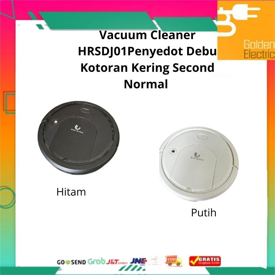 Vacuum Cleaner Han River HRSDJ01 Putih Hitam Vakum Vaccuum Penyedot Debu Kotoran Kering Dry Penyapu 