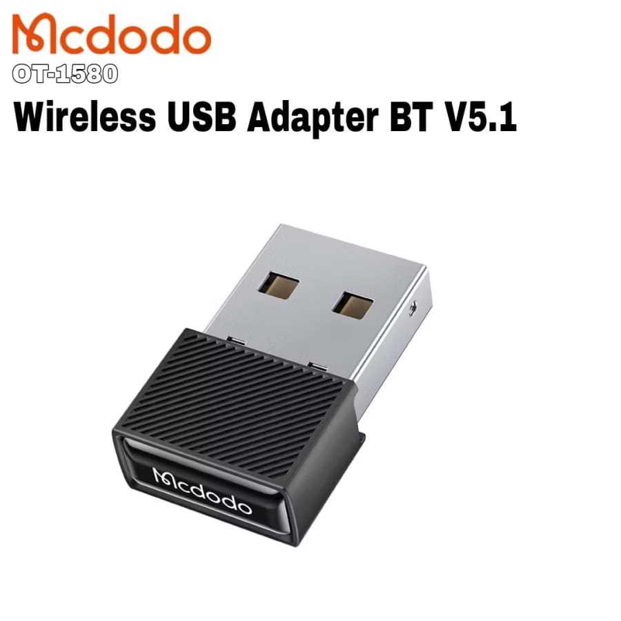 MCDODO OT-1580 USB Bluetooth 5.1 Dongle Wireless Adapter Receiver
