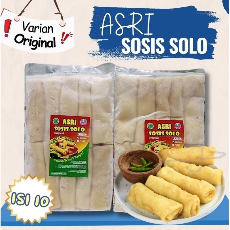 

SOSIS SOLO AYAM 10PCS