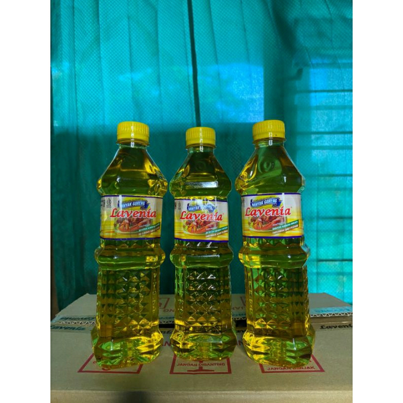 

minyak goreng lavenia 600ml kemasan botol