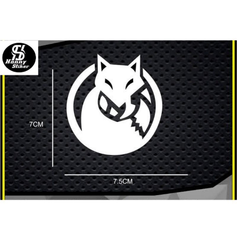 

Stiker cutting Logo Musang