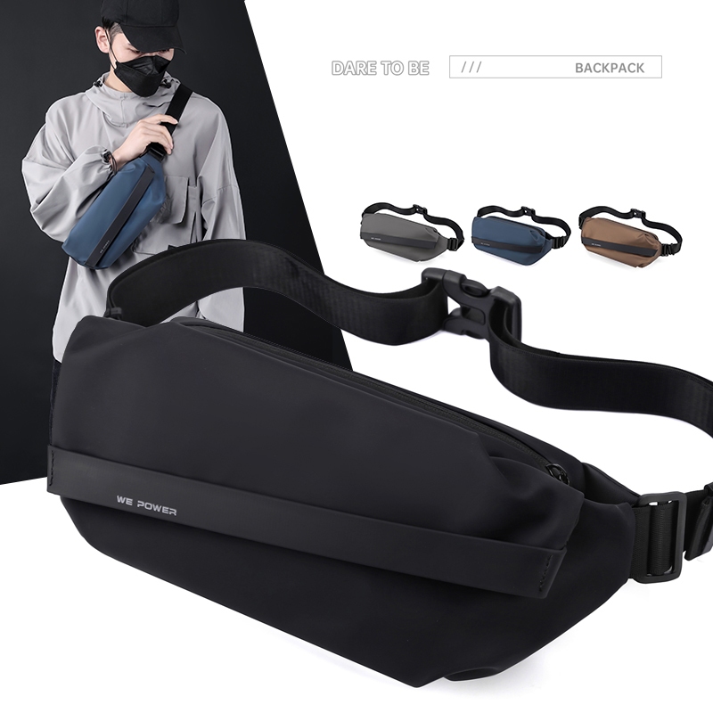 Highland Tas Selempang Pria Simple Tas Hangout Santay Sling Bag Cowok Tas Gendong Kecil Pria TS240