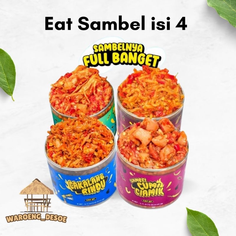 

Paket Icip Icip Eat Sambel Isi 4 Mix Varian