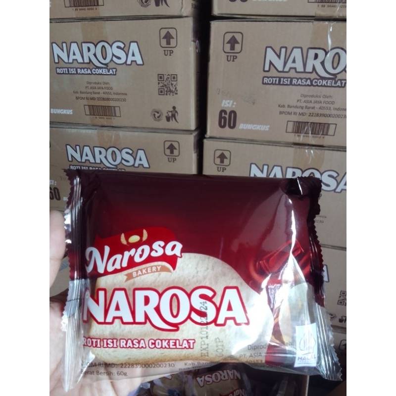 

1 PCS ROTI NAROSA / PANGGANG / STRAWBERRY / BLUEBERRY / COKLAT / NANAS / KEJU / VANILLA / TERMURAH / ORDER MINIMAL 3