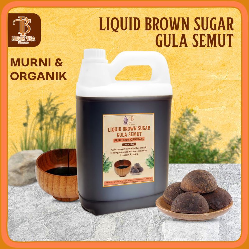 

BROWN SUGAR / GULA AREN CAIR / PALM PURE LIQUID 6,5KG / PREMIUM
