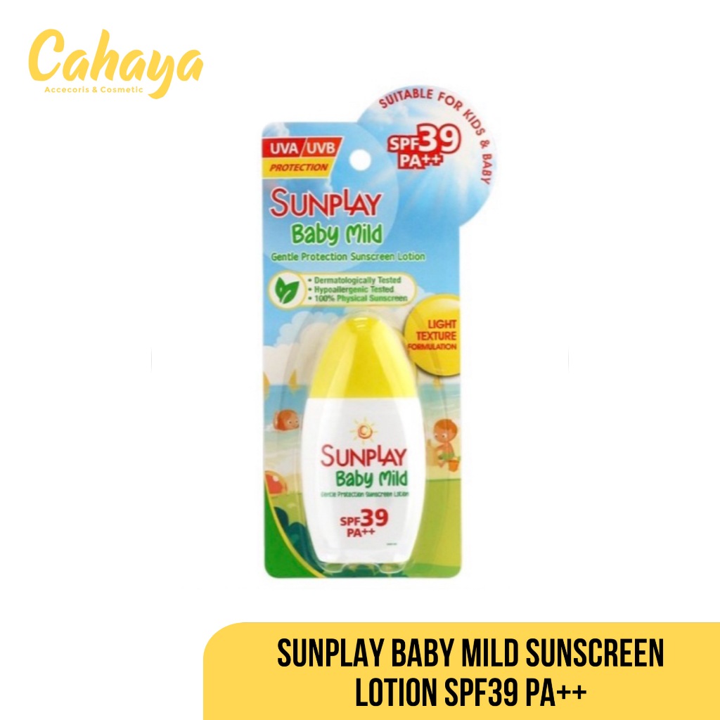 CAHAYA - SUNPLAY Baby Mild Sunscreen Lotion SPF 39PA+++