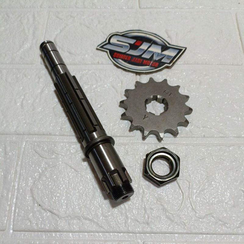 as dan ger gear depan rasio-mur ger depan yamaha dt100 dt 100 SET