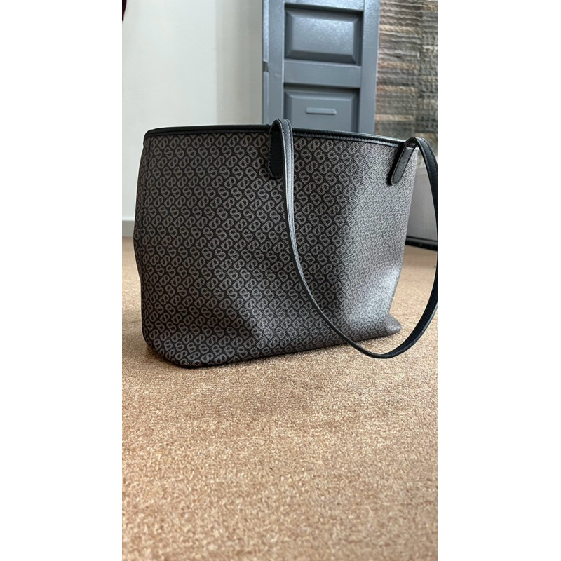 PRELOVED IZZY CANVAS BAG BUTTONSCARVES JUAL MURAH TANPA BOX