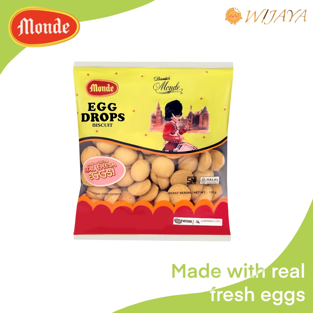 

Monde Biscuit Egg Drop 110 gr