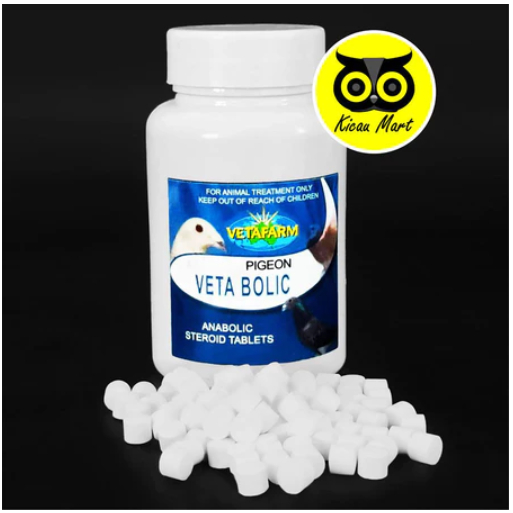 VETABOLIC TABLETS VETAFARM HARGA PERBUTIR ECERAN SUPLEMEN PEMBENTUKAN OTOT TULANG MERPATI