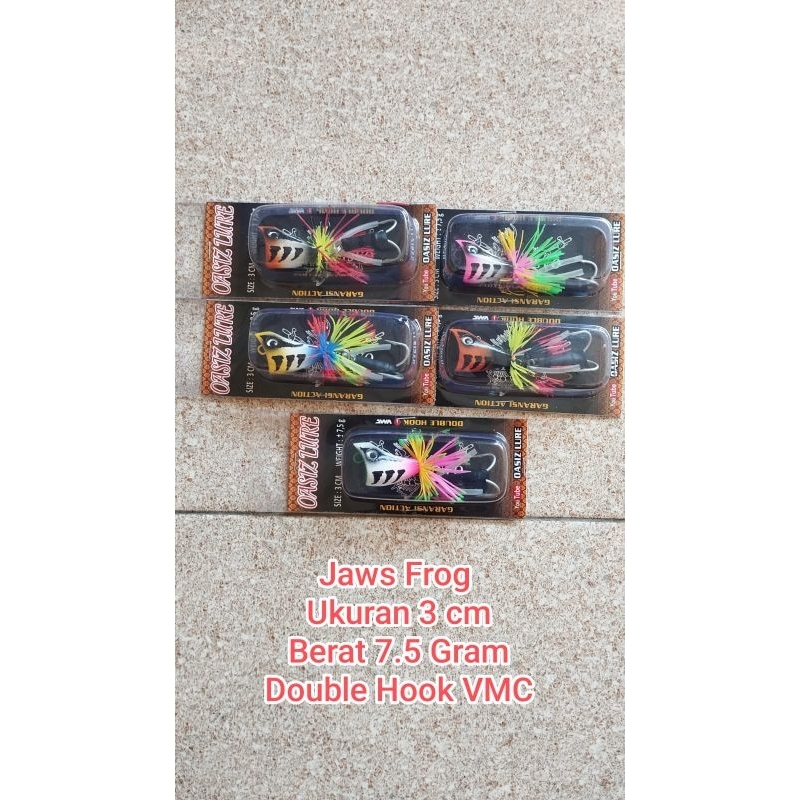 oasiz lure Jaws Frog 3 cm