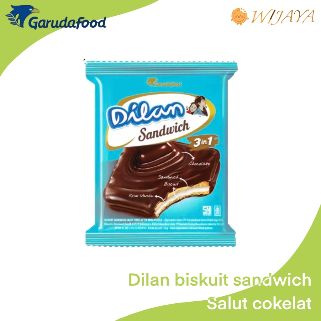 

DILAN Chocolate Sandwich 16gr x 10pcs