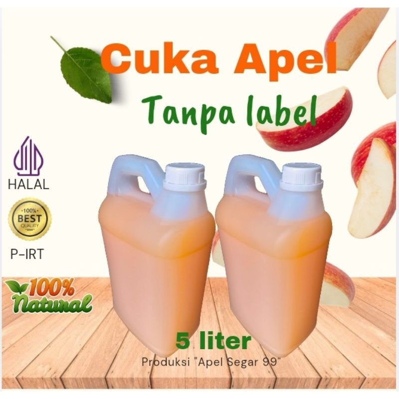 

CUKA APEL 5 LITER-tanpa label