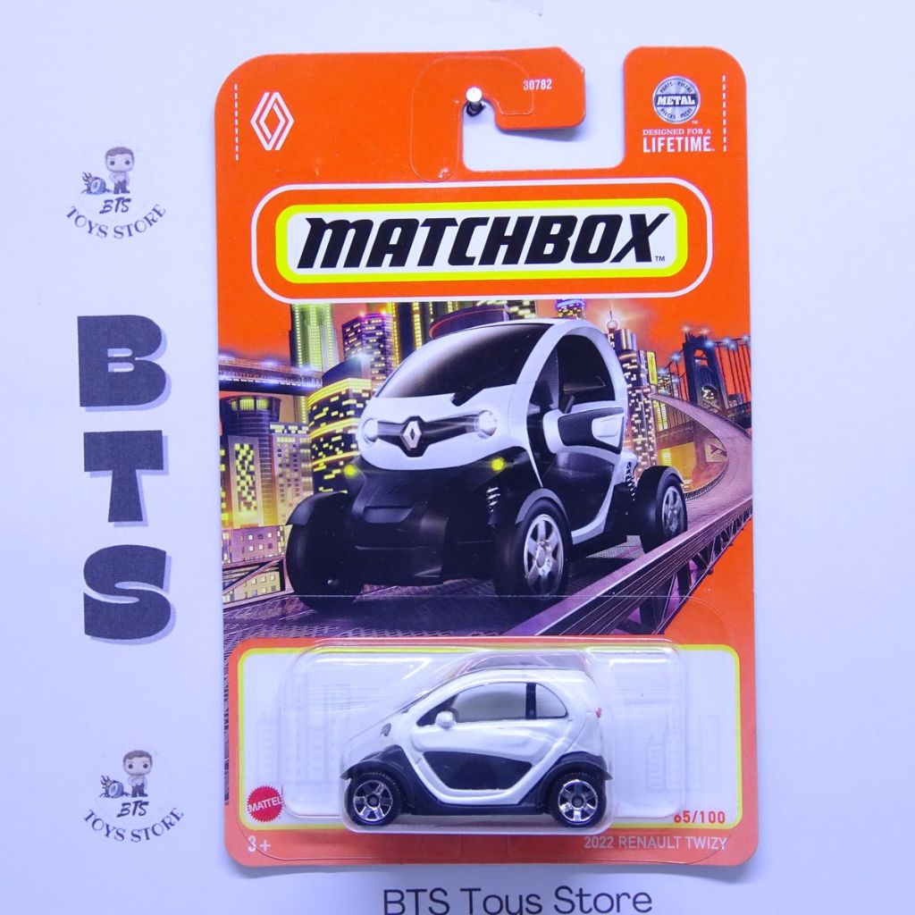 Matchbox 2022 Renault Twizy Putih