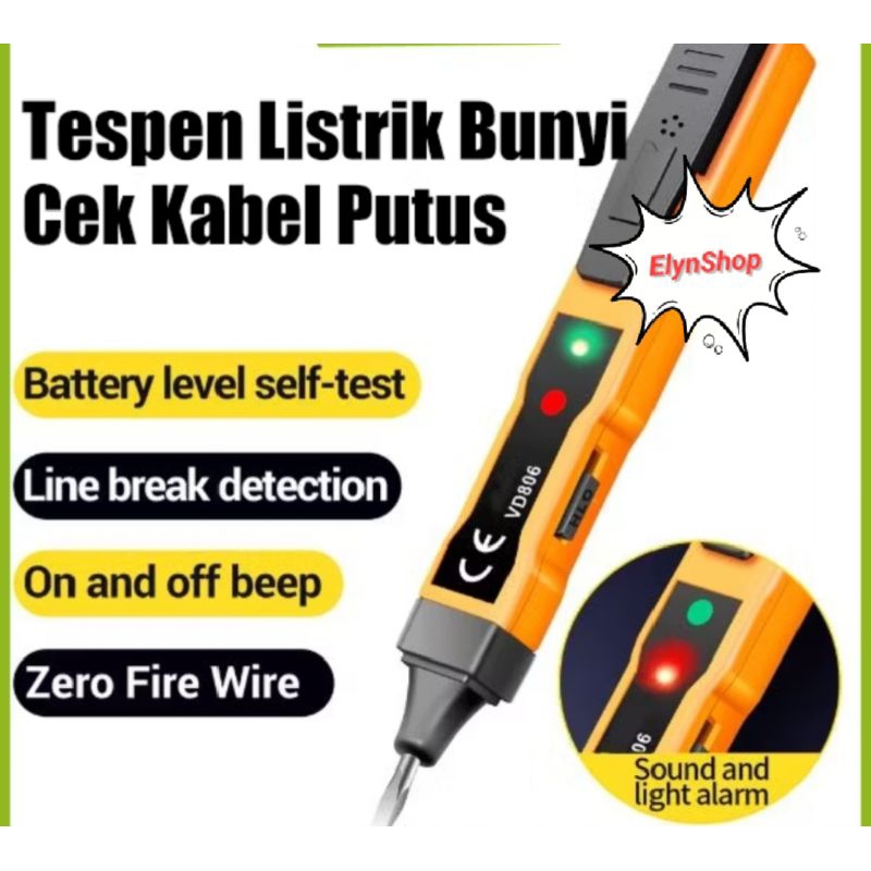 2in1 Tespen Listrik Otomatis Tespen Cek Kabel Putus