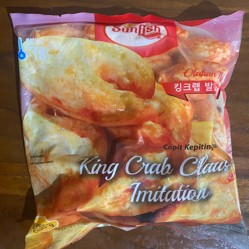 

king crab claw fish sunfish 500 gr