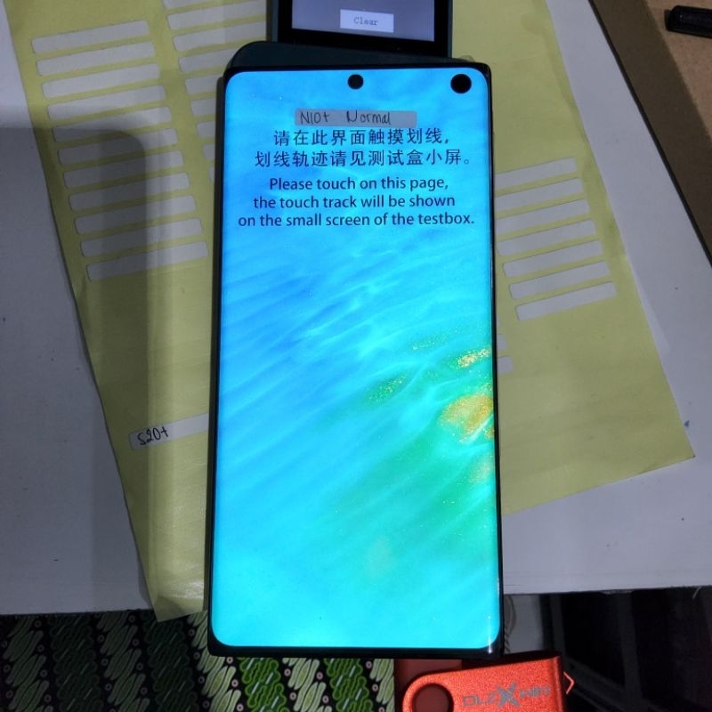 LCD SAMSUNG GALAXY NOTE 10 PLUS NO MINUS NORMAL