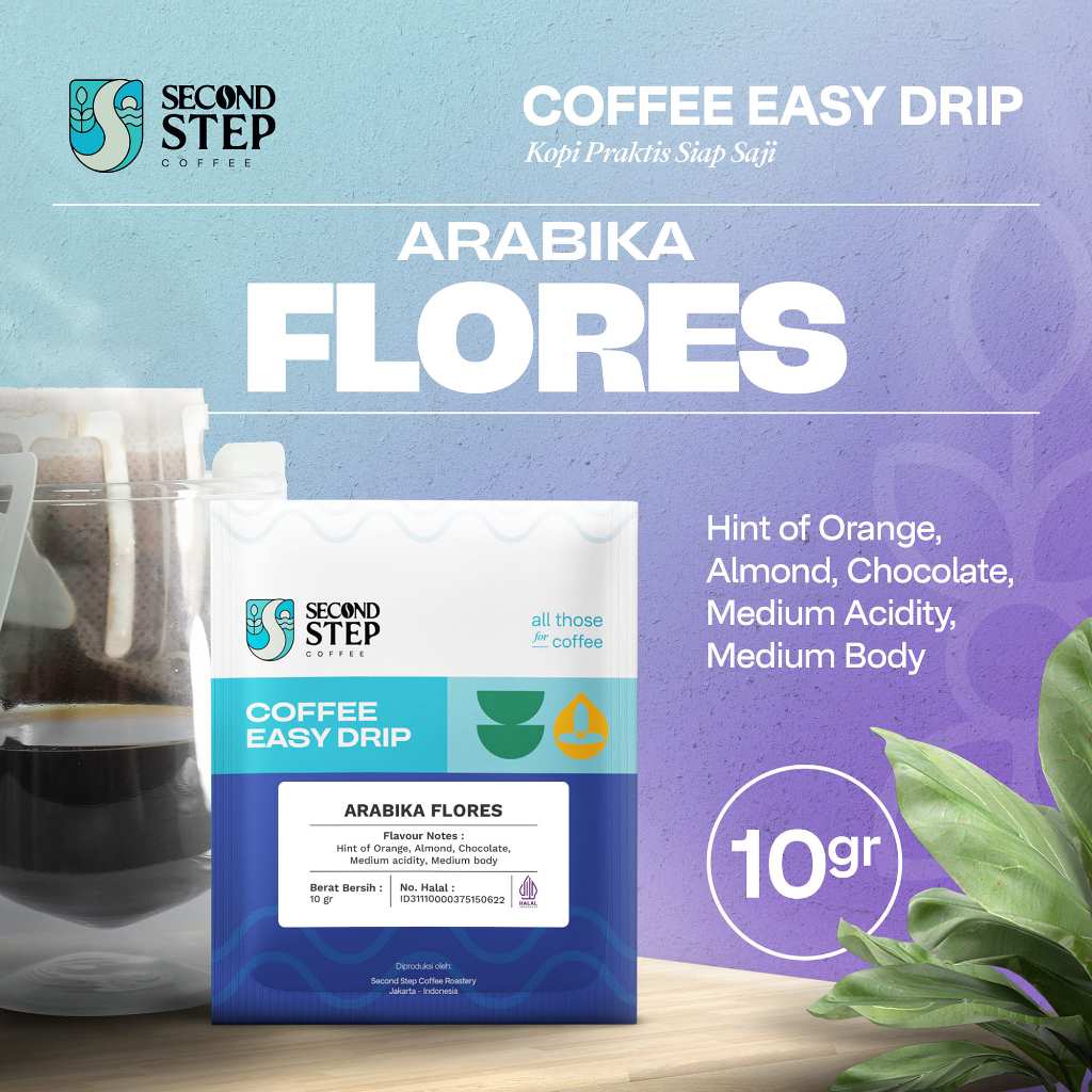 

Drip Bag Coffee Arabica Flores Kopi Arabika Asli Murni Siap Seduh