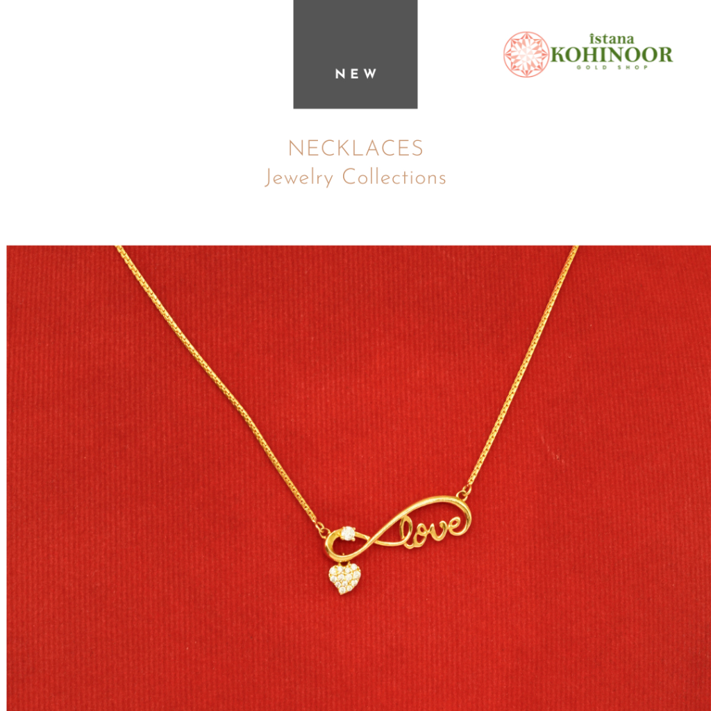 KOHINOOR KALUNG EMAS NEW NECKLACES EMAS YELLOW VARIASI