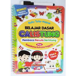 Gramedia Dumai - BUKU TULIS-HAPUS BELAJAR DASAR CALISTUNG