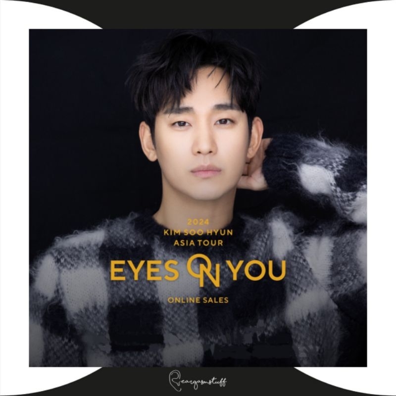 KIM SOOHYUN / KIM SOO HYUN ASIA TOUR EYES ON YOU OFFICIAL MD / MERCH/ MERCHANDISE